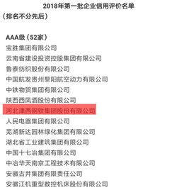津西集團榮獲AAA級信譽企業稱號，樹立行業信用標桿